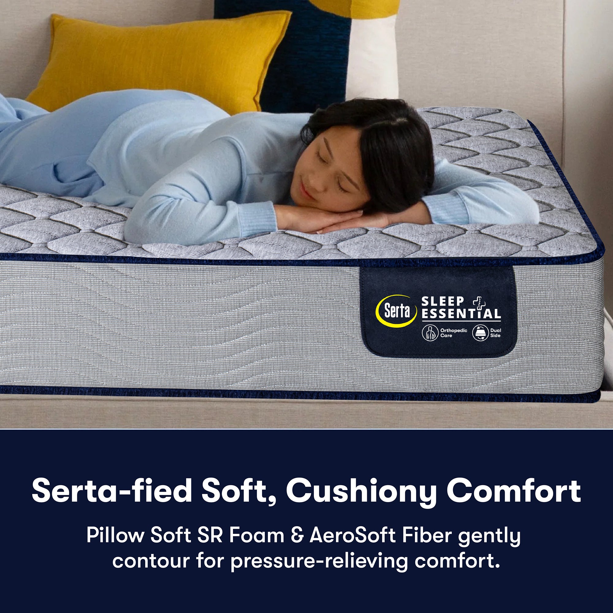 Sleep Essentials Shop Serta Sleep Essential Dual Comfort Mattress Online in India ...