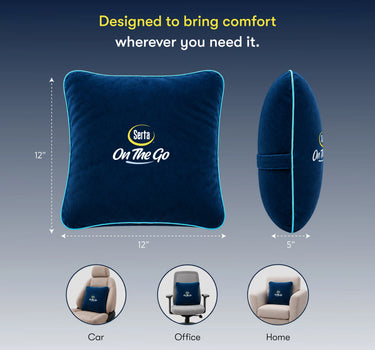 Back Support Cushion (Pack of 2)