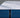 Close-up corner view of the Serta iLatex mattress highlighting the wave-quilted navy blue border with a Serta logo badge and thick pillow top