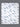 Top-down flat view of Serta Perfect Sleeper mattress surface displaying white quilted fabric with blue and grey diagonal dash pattern and tufted button detailing on a grey background